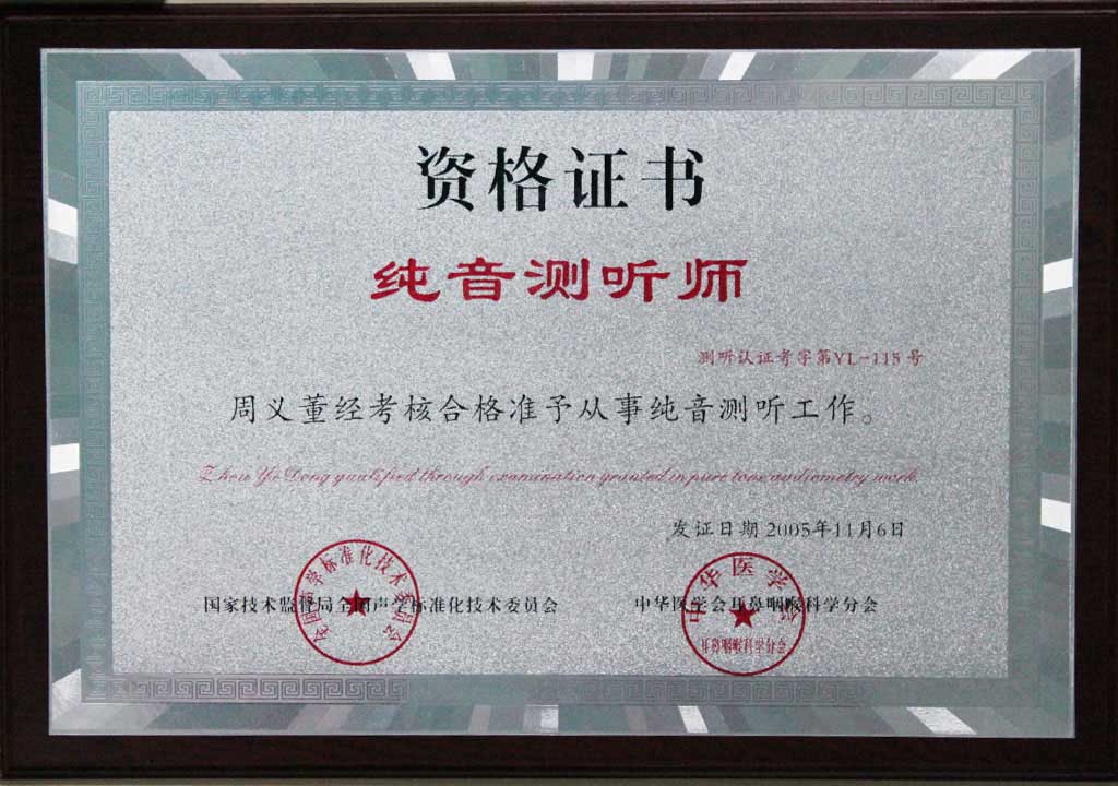 榮譽(yù)資質(zhì)